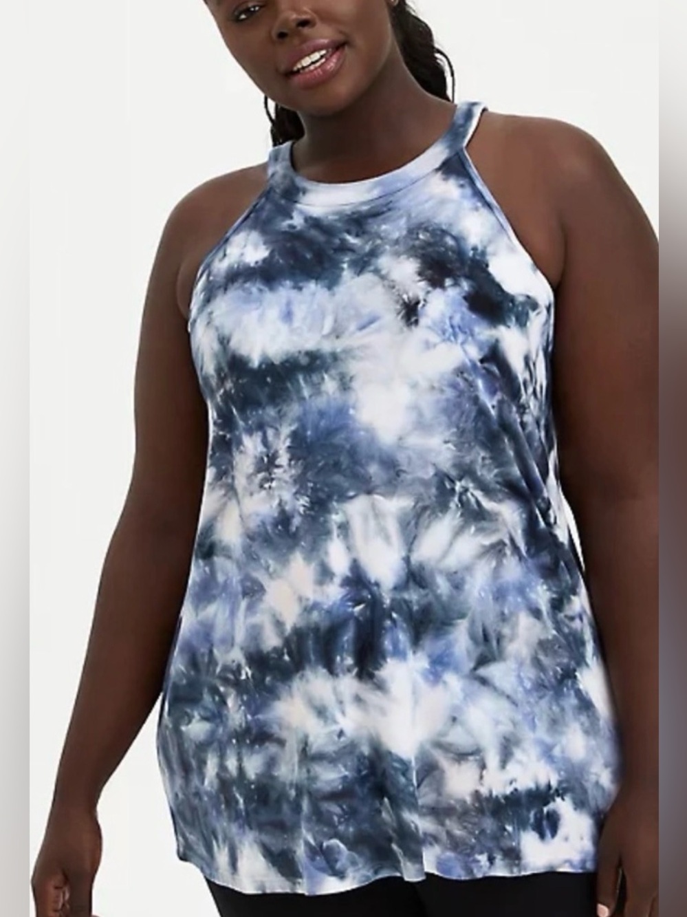 Torrid | Super Soft Tye Dye High Neck Tank | size 2